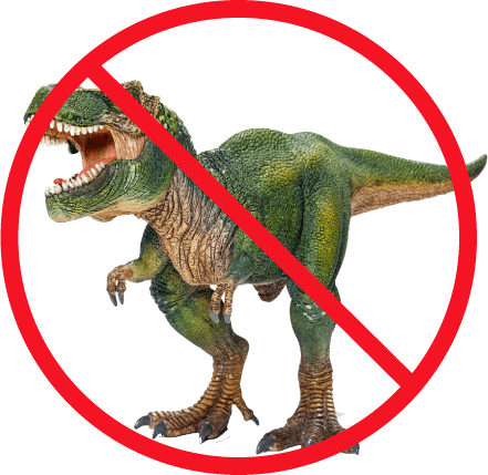 don't be a dinosaur